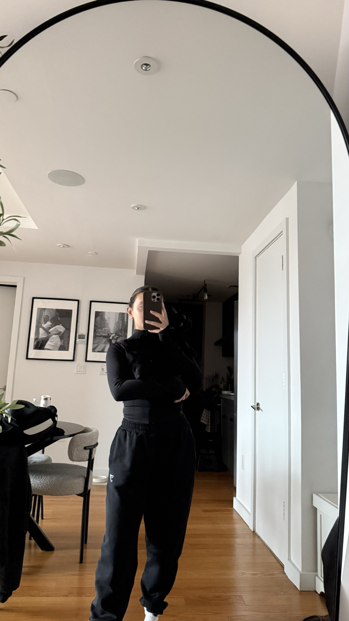 All black everything 🖤 fitted zip top, joggers, clean sneakers. Off-duty uniform lately. #LTKActive #CasualStyle #EverydayLook #gymshark

#LTKdayinmylife #LTKgrwm #LTKActive