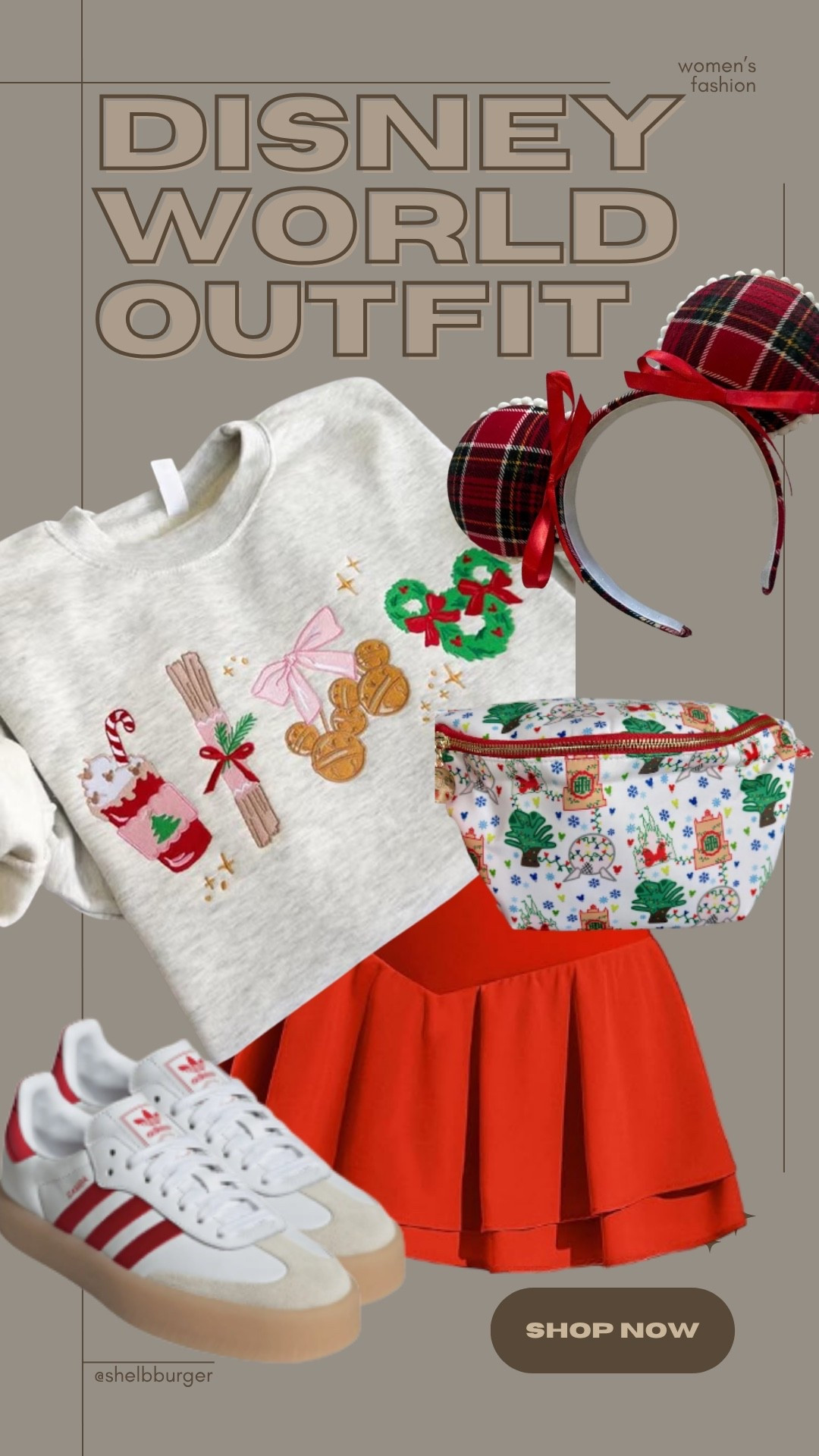 Women’s Disney World Parks Christmas outfit
Mickey’s Very Merry Christmas Party Jollywood Nights

#LTKFamily #LTKTravel #LTKHoliday