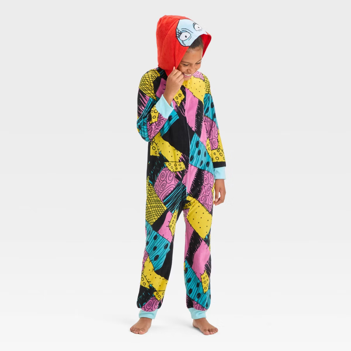 Kids' The Nightmare Before Christmas Sally Halloween Matching Family Union Suit - S | Target