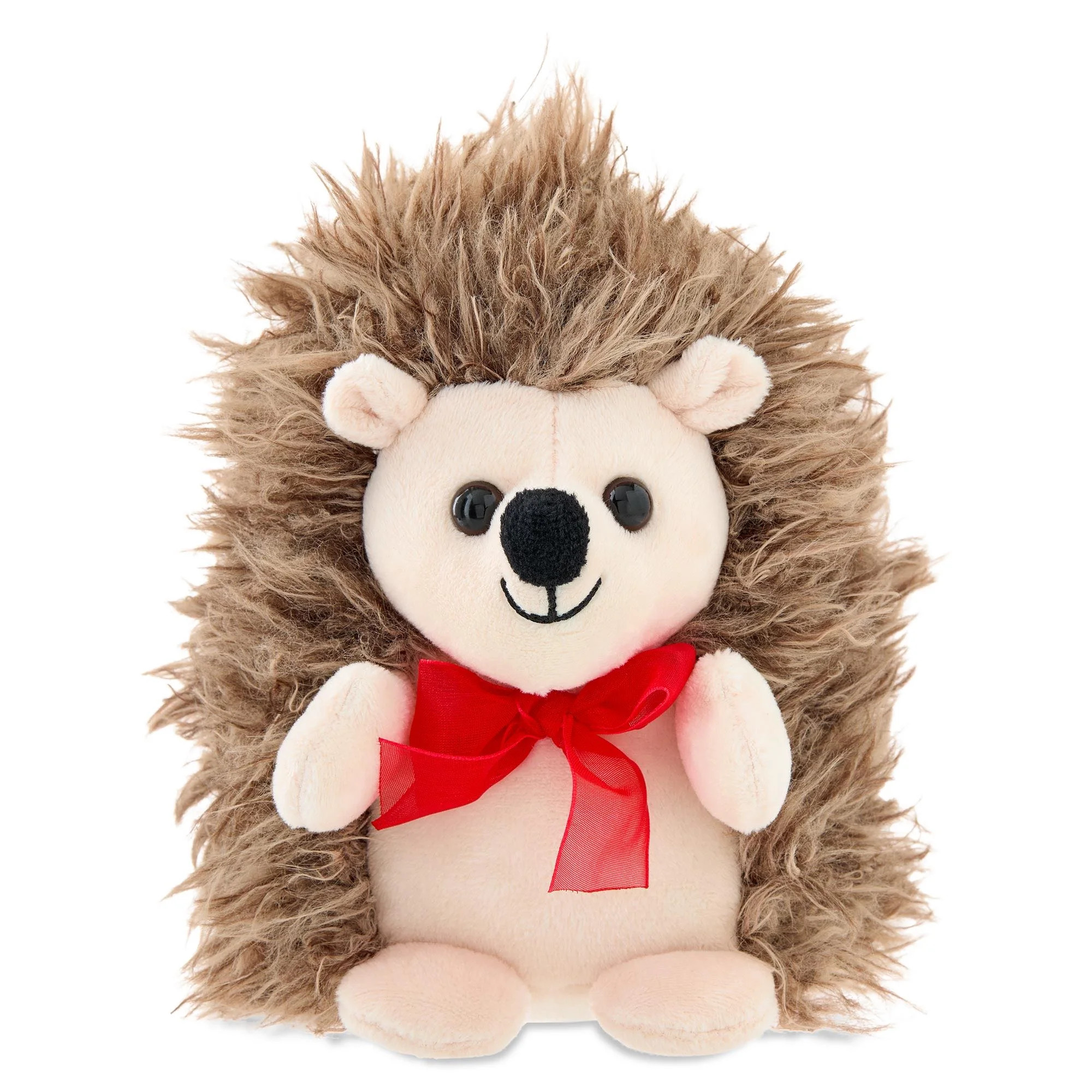 Small Hedgehog Plush, Brown, 6", Valentine's Day by Way To Celebrate | Walmart (US)
