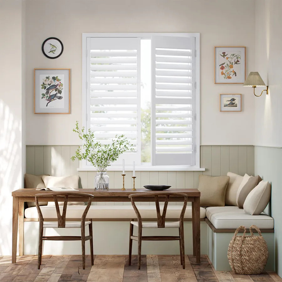 Click2Fit No-Drill Plantation Shutters – Easy, Damage-Free Installation | Select Blinds