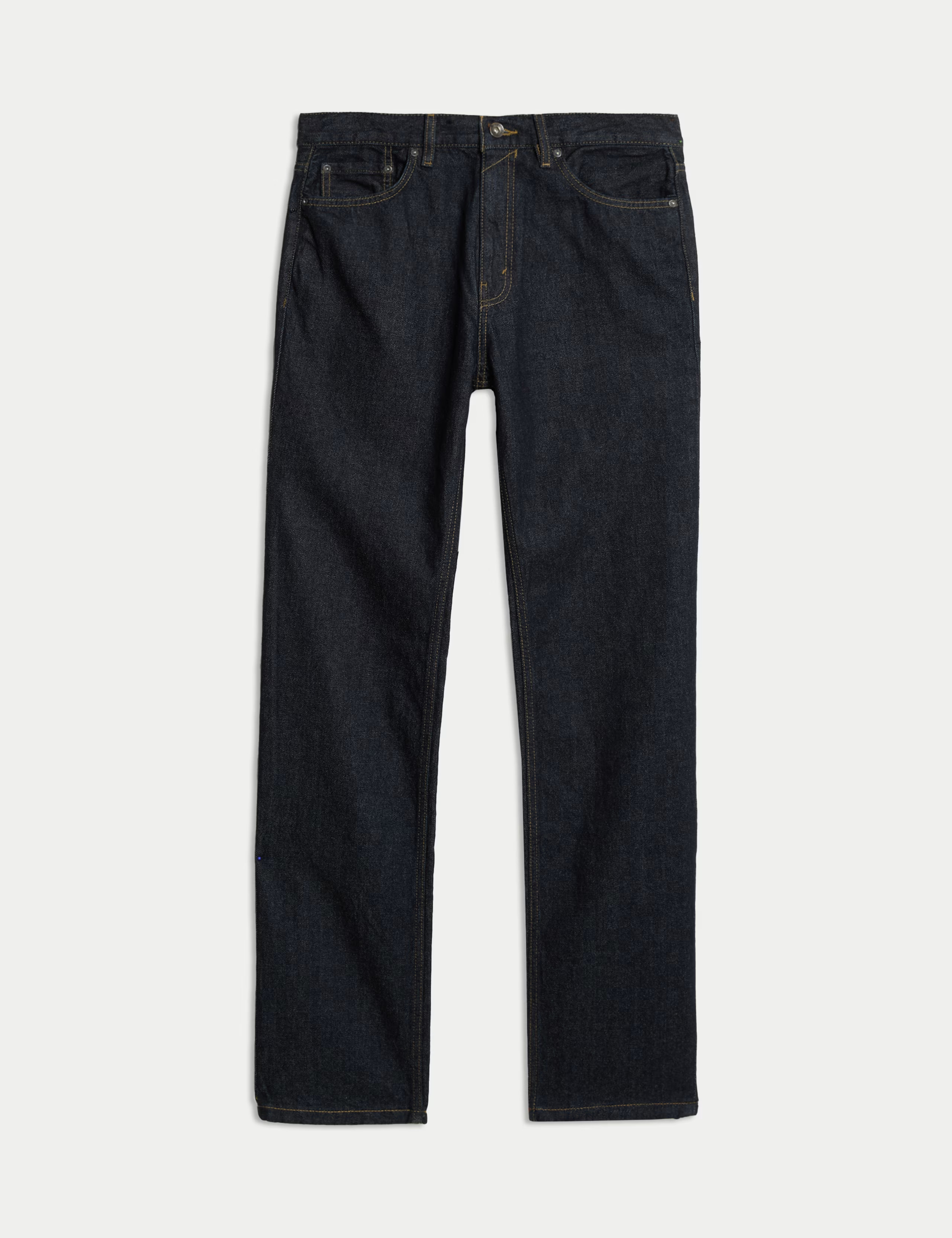Authentic Relaxed Straight Fit Jeans | Marks & Spencer (UK)