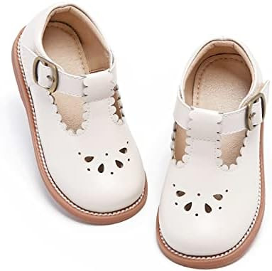 Felix & Flora Toddler Little Girl Mary Jane Dress Shoes - Ballet Flats for Girl Party School Shoe... | Amazon (US)