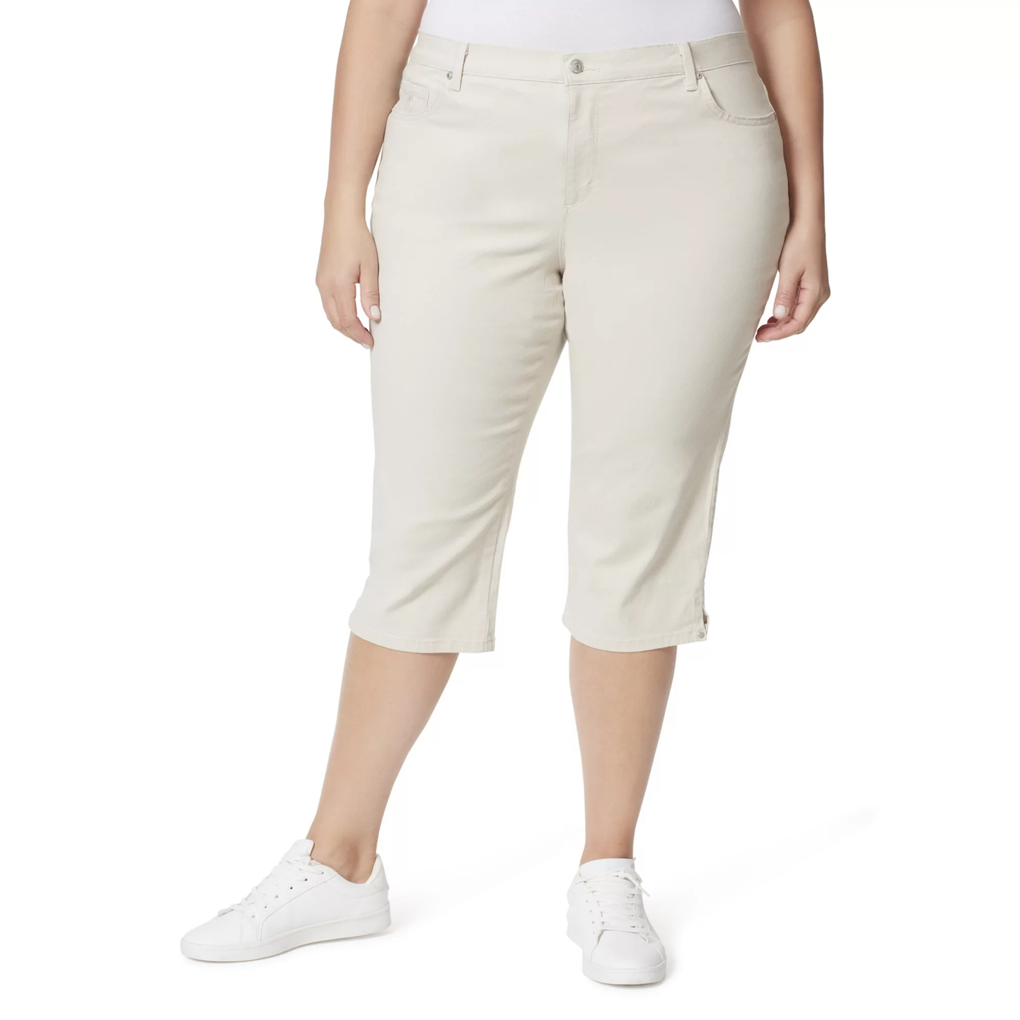 Plus Size Gloria Vanderbilt Amanda Capri Pants | Kohl's