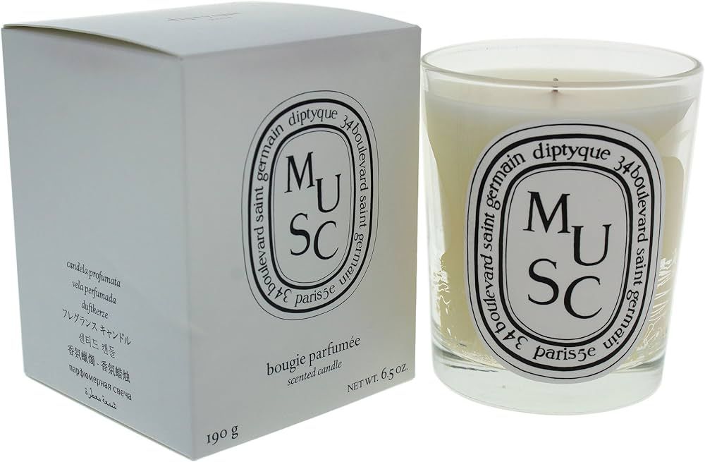 Diptyque Diptyque Musc Scented Candle, 6.5 Ounce | Amazon (US)