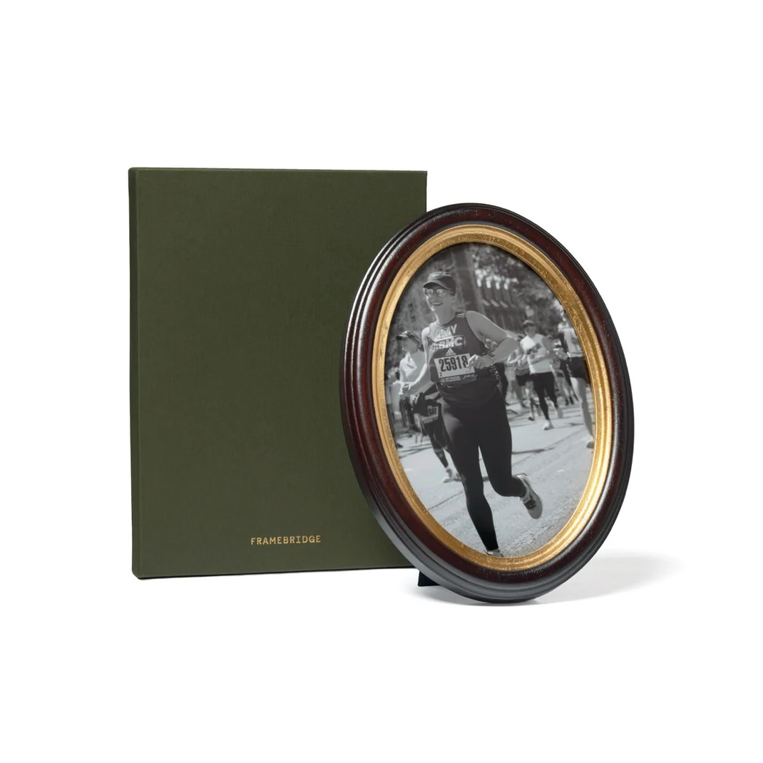 Antiqued Oval Frame: 8x11 | Framebridge
