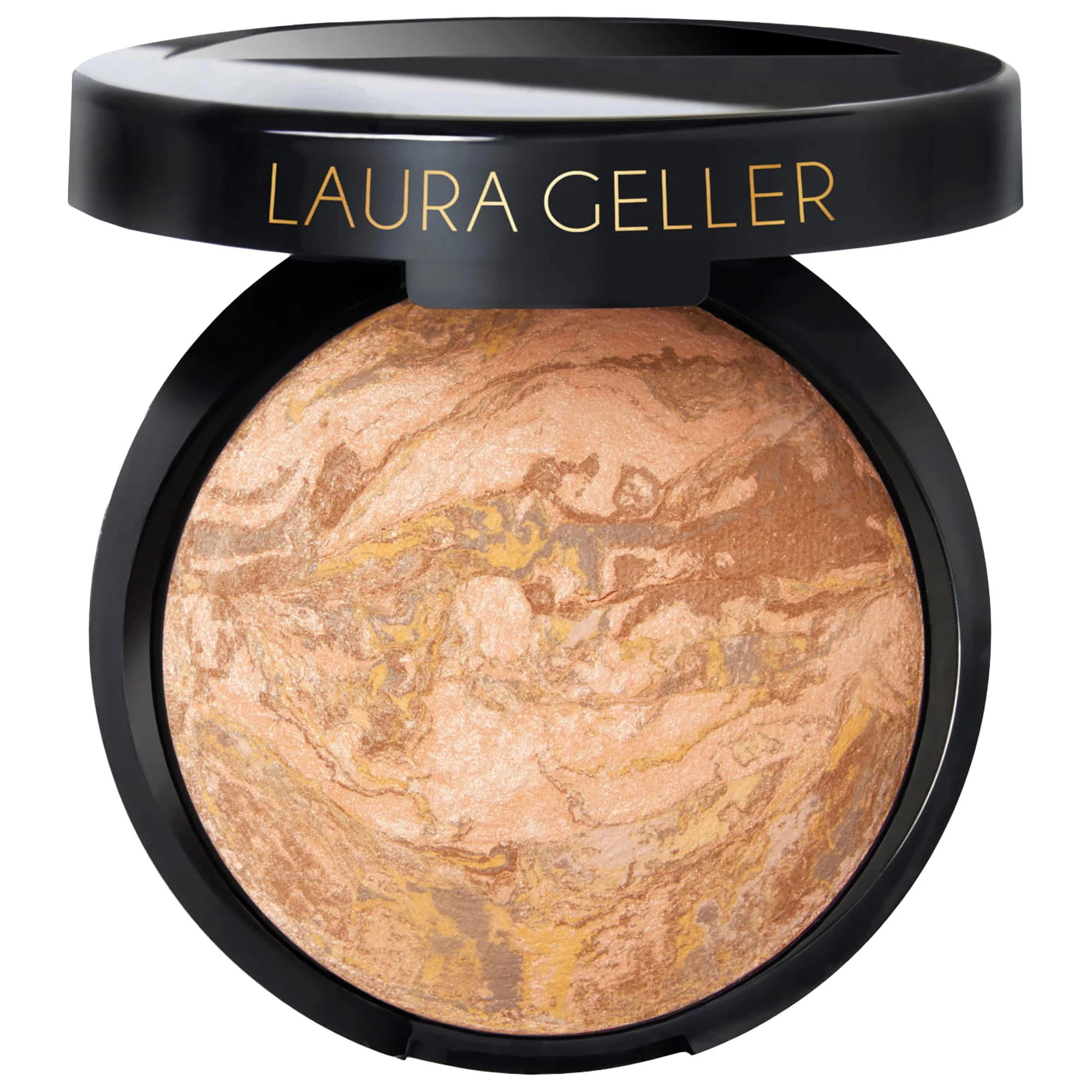 Laura Geller Balance and Glow Illuminating Baked Powder Foundation Medium 0.28 oz/8.0 g | Sephora (US)
