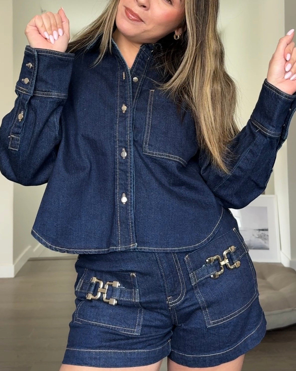 this denim set is giving everything and more and under $60!!!! 👖💗✨ 

#LTKSaleAlert #LTKPetite #LTKFestival