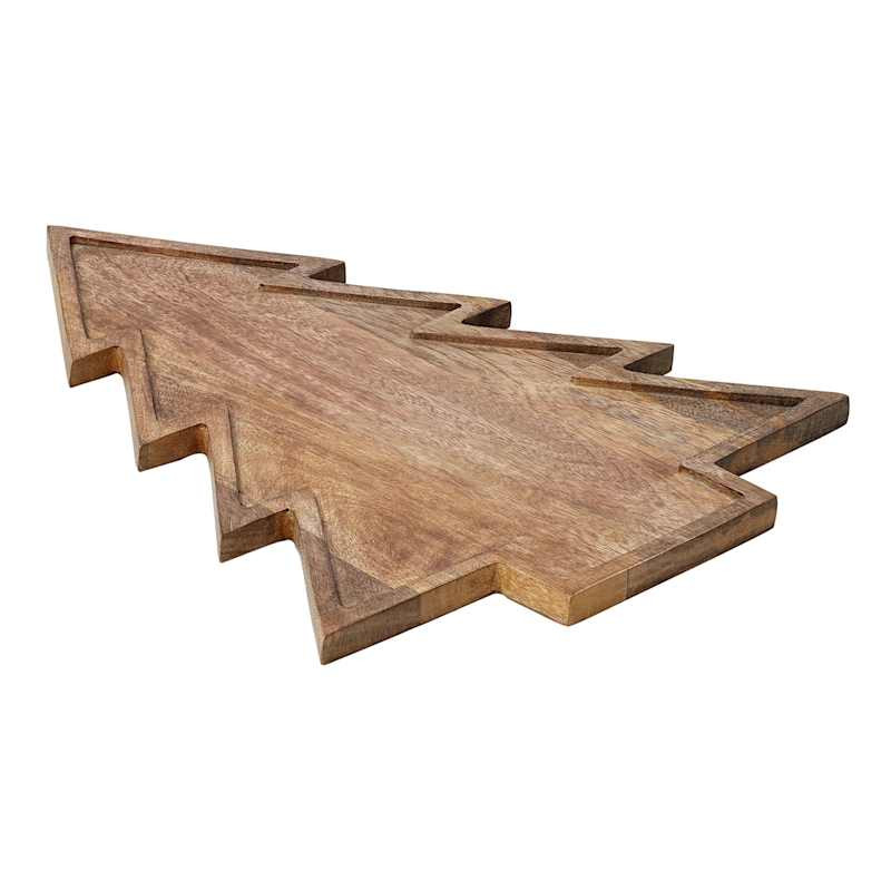 Wooden Tree Serve Board, 18x14 | At Home