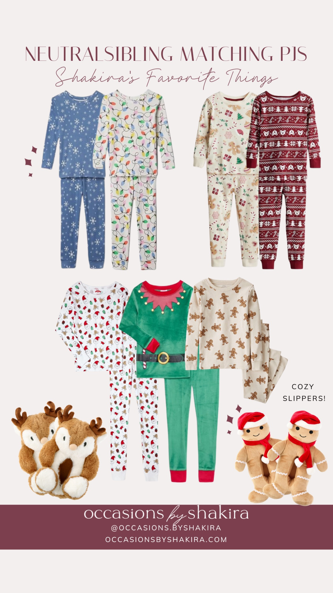 Holiday pjs perfect for sibling matching 

#LTKSeasonal #LTKHoliday #LTKFamily