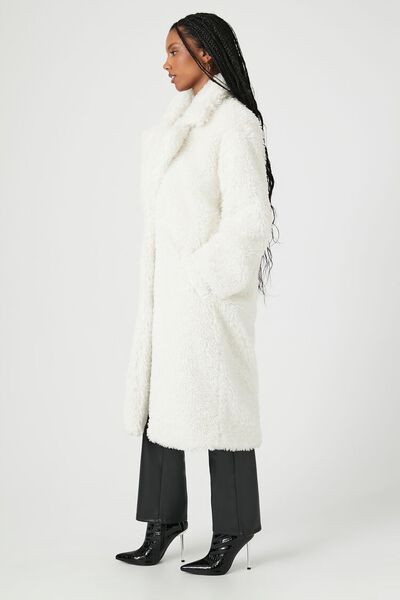 Faux Shearling Duster Coat | Forever 21 (US)