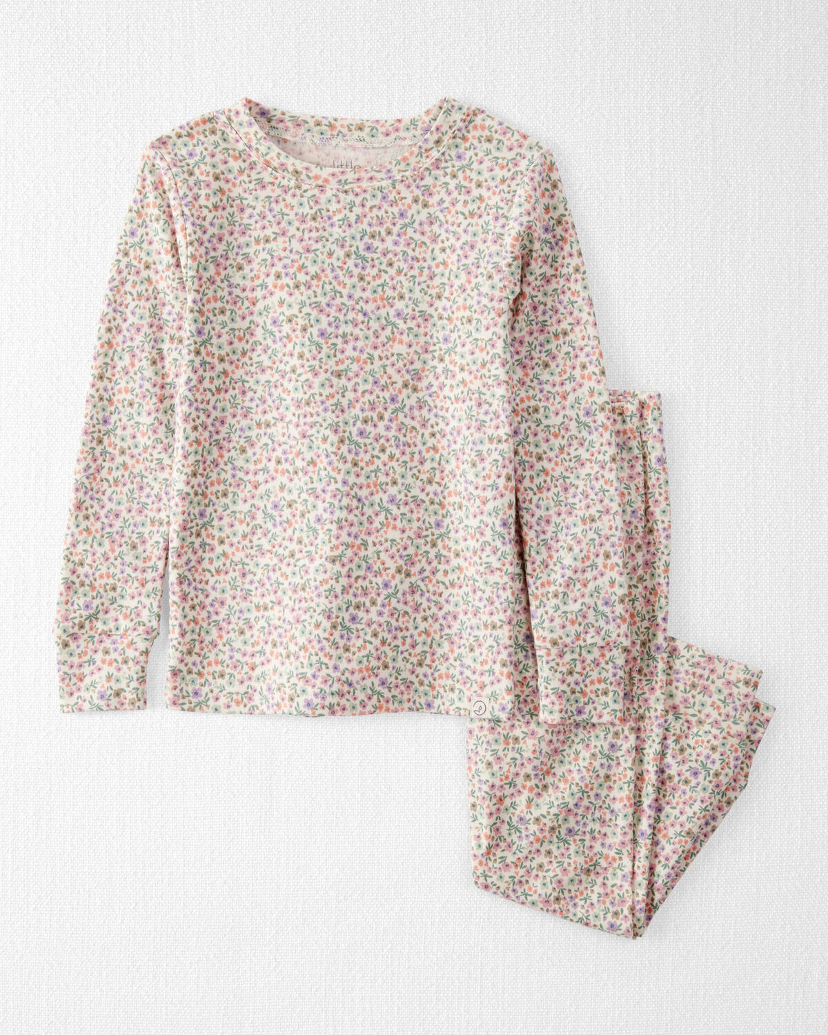 Toddler 2-Piece Organic Cotton Floral-Print Pajamas | Carter's Inc