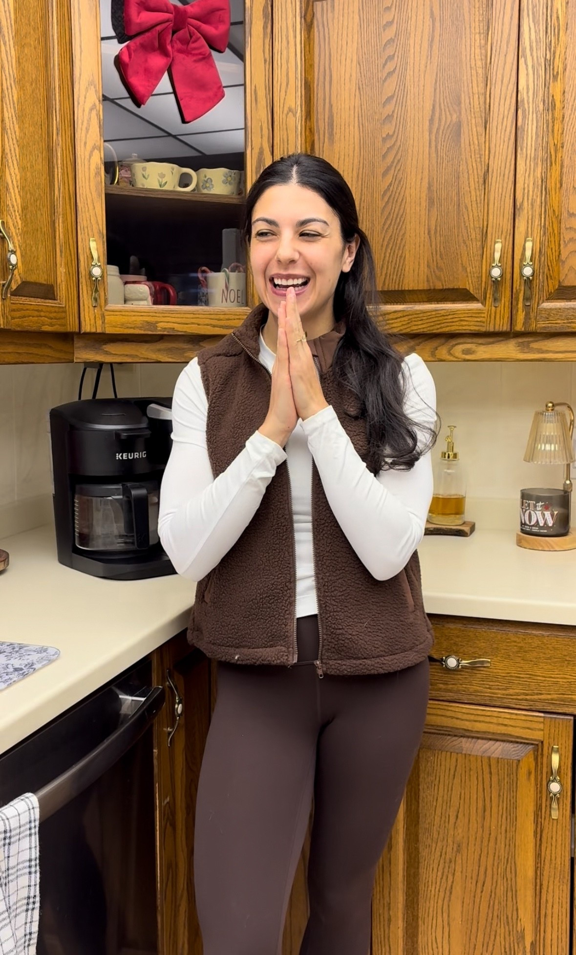 Comfy cozy! Outfit from yesterday 🐻

Workout set: CRZ Yoga from Amazon
Long sleeve: SHEIN
Sherpa vest (so warm): SHEIN

#LTKfitness #LTKwinter #LTKcanada