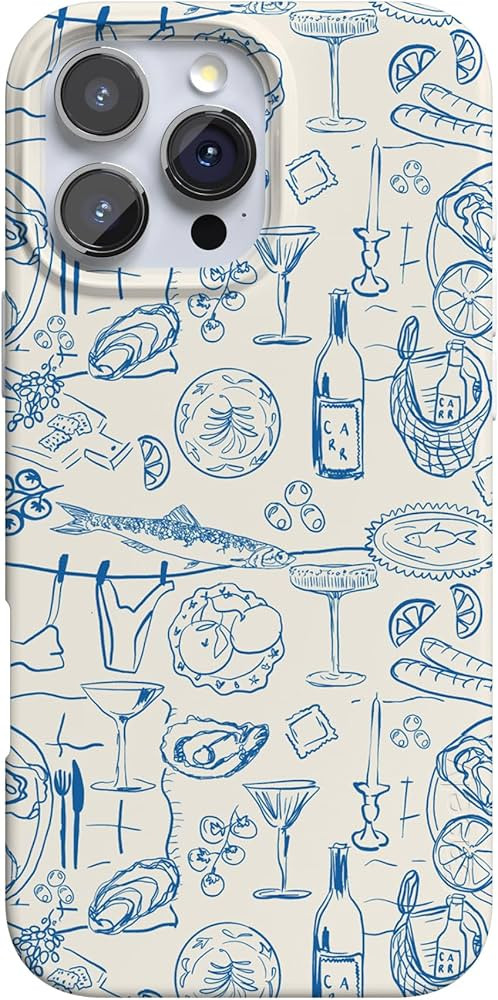 Casely iPhone 16 Pro Max Case | Amalfi Aperitivo | Dolce Vita | Compatible with MagSafe | Classic... | Amazon (US)