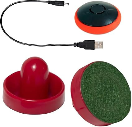 Air Hockey Puck Rechargeable Hover Air Hockey Puck and Paddles,Rechargeable Hockey Puck for Any F... | Amazon (US)