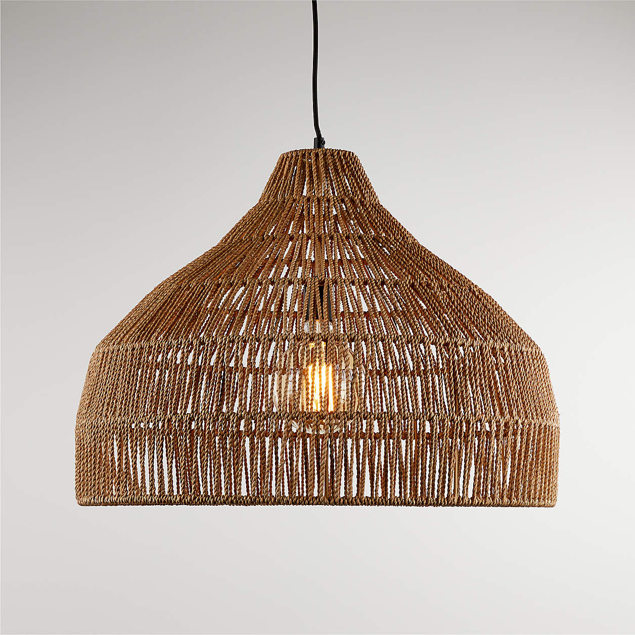 Cabo Large Woven Pendant Light 24.2" 

 #LTKOver40 #LTKHome