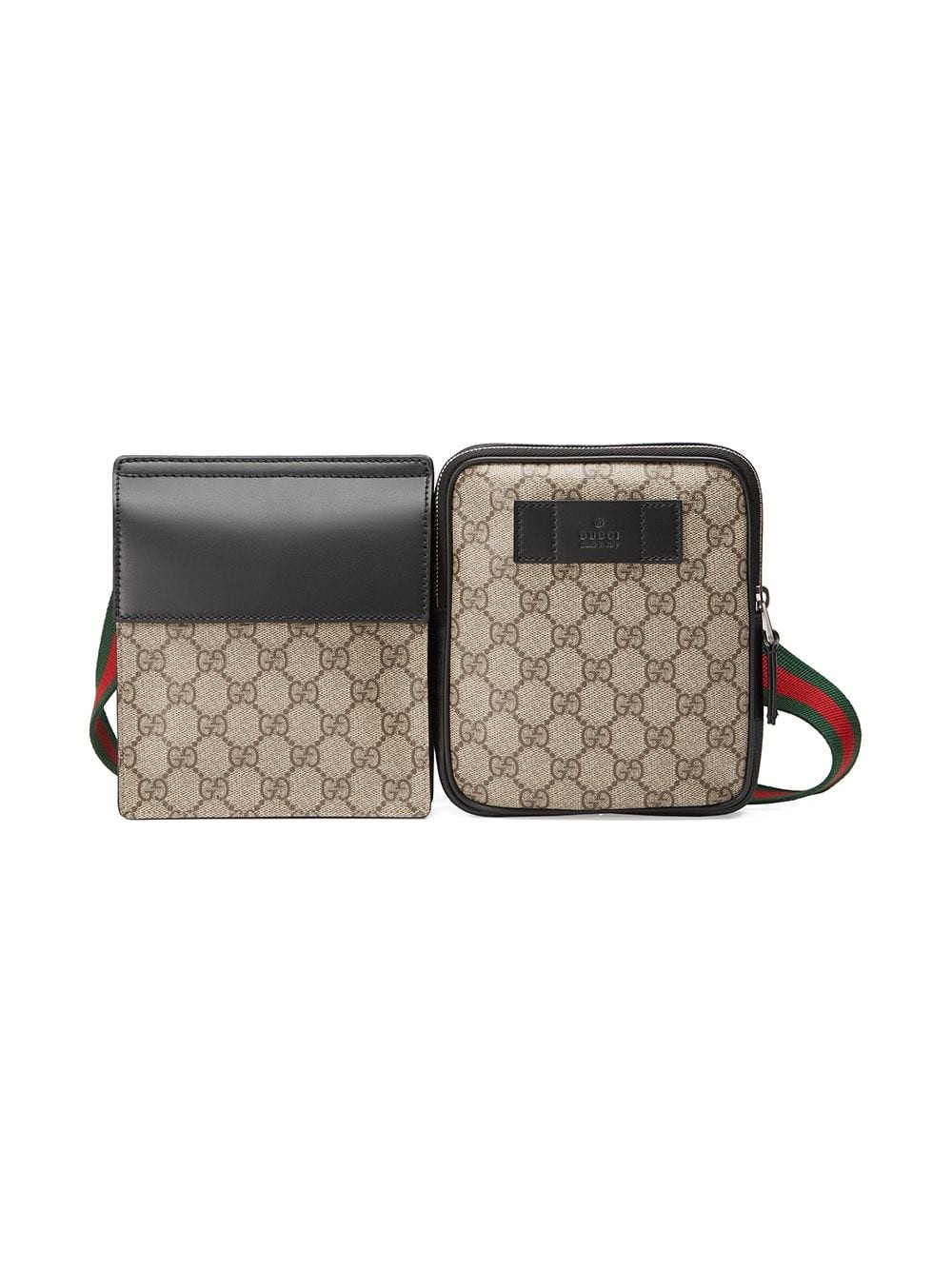 Gucci GG Supreme belt bag - Nude & Neutrals | FarFetch Global