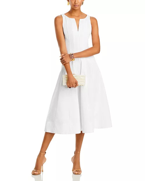 AQUA Paneled Midi Dress - Exclusive  | Bloomingdale's Women | Bloomingdale's (US)