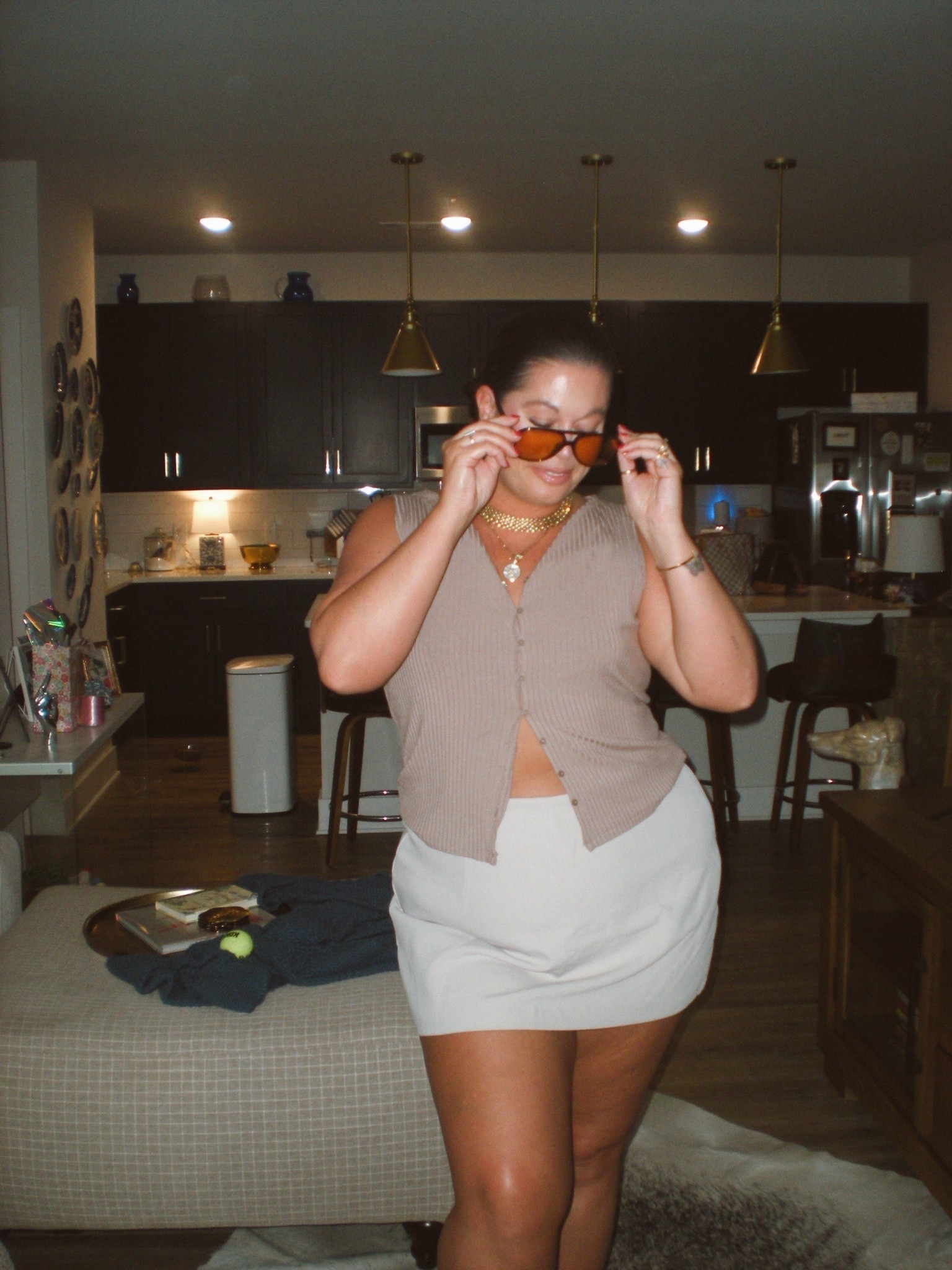 Skort & Tank are both from Abercrombie, size L! I can’t find the specific tank anymore, so i linked some favs I’d snag instead xoxo ♥️ 