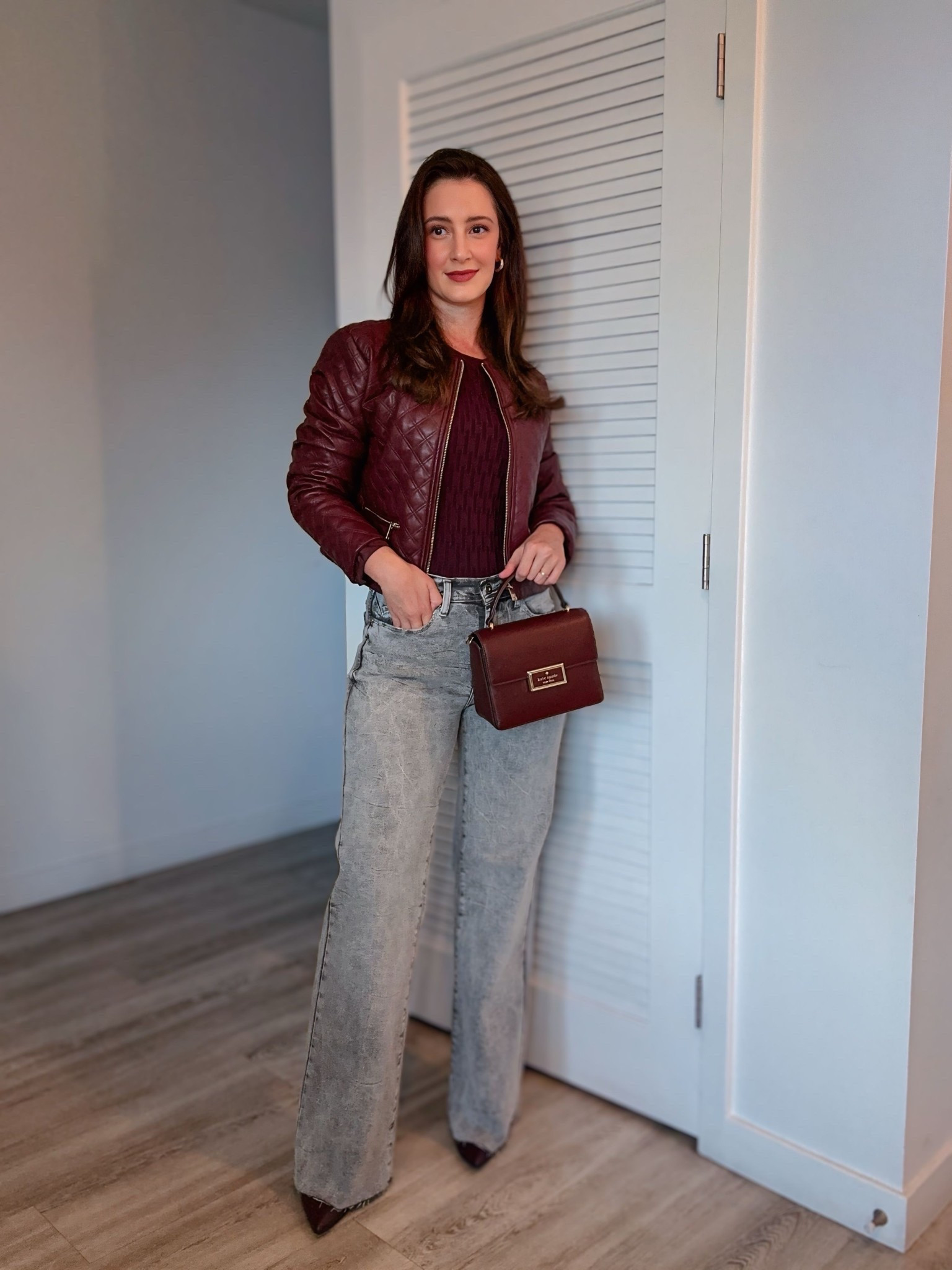 Elevated Casual Outfit for Fall 
Burgundy fall outfit 

#LTKStyleTip #LTKFindsUnder100 #LTKWorkwear