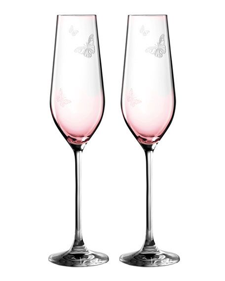 Miranda Kerr for Royal Albert Miranda Kerr Champagne Flutes, Set of 2 | Bergdorf Goodman