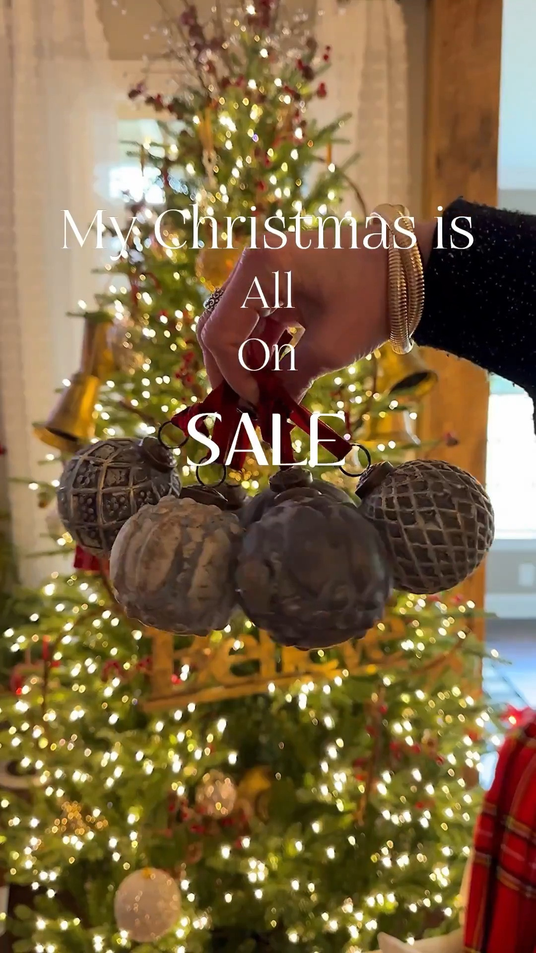 My Amazon Christmas Finds in my Home!!
The bells make such a beautiful statement. My plaid blanket has been selling out so I’ve linked several similar options as well.

Cedar Pine garlands, faux fur stockings, faux fur rugs, plaid pillow covers, plaid blanket, gold bells on rod, gold trees, burgundy velvet ribbon, wireless remotes and plugs, vintage inspired ornaments

#LTKHome #LTKSeasonal #LTKHoliday

#LTKCyberWeek #LTKHome #LTKHoliday