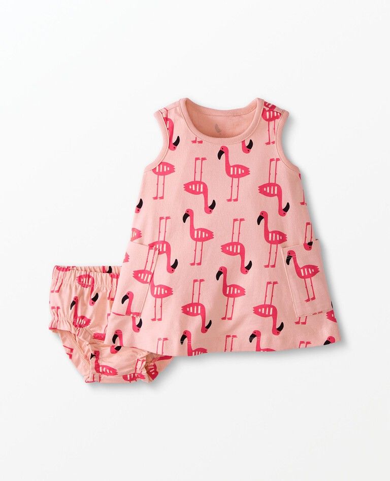 Baby Print Pocket Dress & Bloomer Set | Hanna Andersson