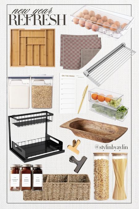 Kitchen refresh, home organizing, pantry #StylinbyAylin 

#LTKstyletip #LTKSeasonal #LTKfindsunder100