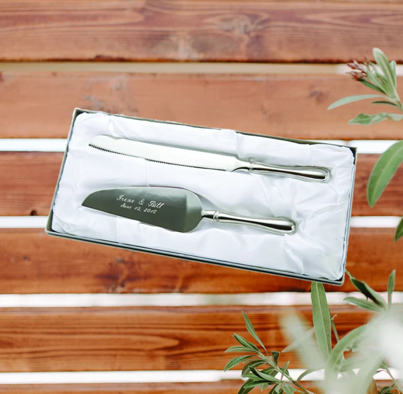 Engraved Birthday Westwood Cake Server and Knife Set Boy - Etsy | Etsy (US)