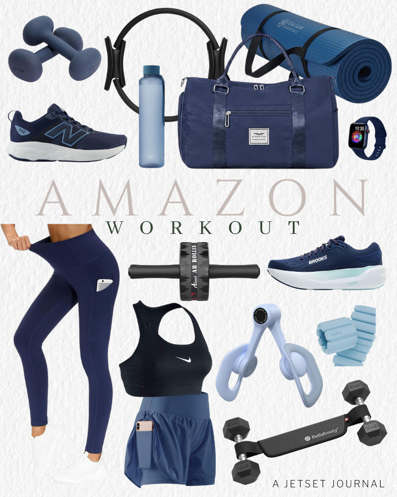 You’ll love these Amazon Fitness Finds this week! The list includes THE GYM PEOPLE high-waist yoga pants, CADMUS 2-in-1 workout shorts, and a Nike workout top. Also included are the FIORETTO gym duffle bag and a Gaiam yoga mat, both crowd favorites. Some bestseller equipment is here too, like a dumbbell set and a Bellabooty hip trust belt.

#LTKSeasonal #LTKSaleAlert #LTKTravel
 

 