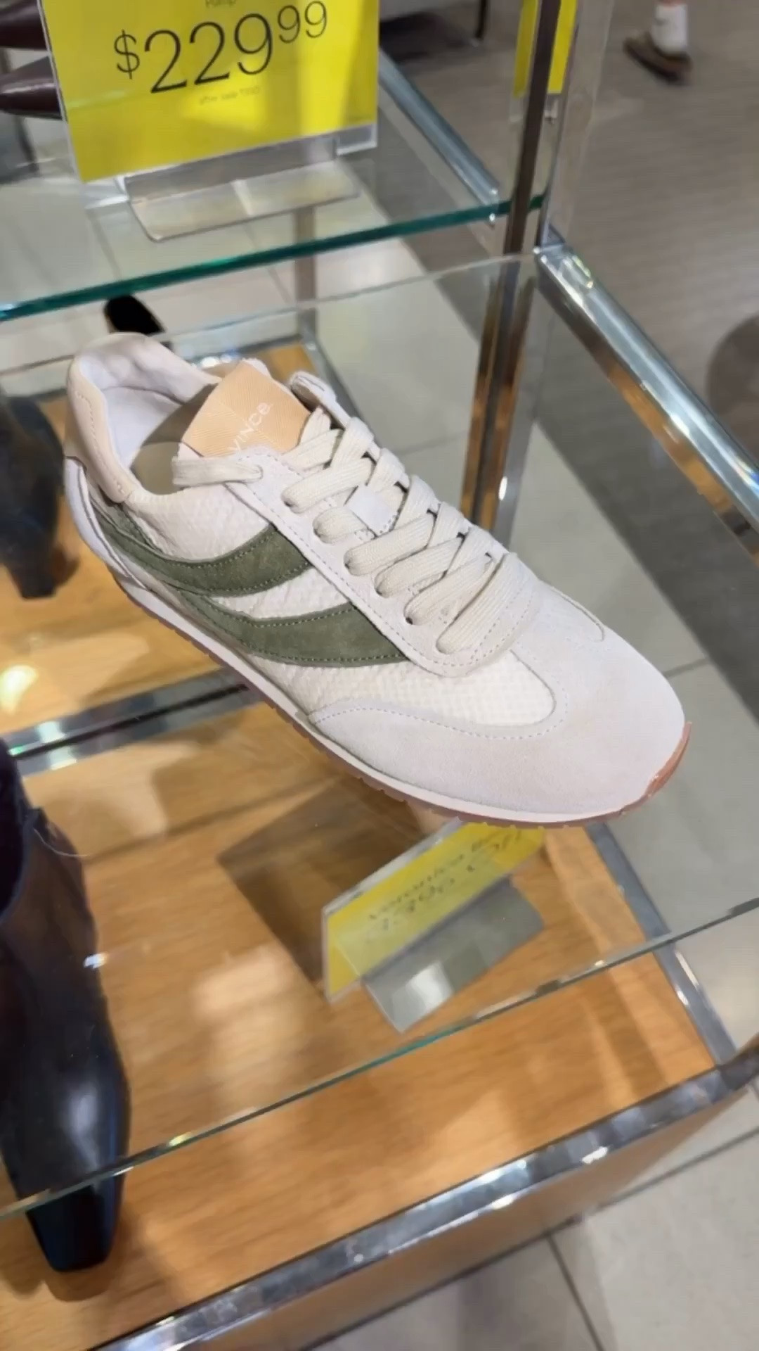 These retro sneakers are such a good way to bring fall color into an outfit while it’s still warm out. The cream and olive combination goes with denim, trousers and casual dresses, and I love the low profile shape for everyday wear.

olive green sneakers, retro sneakers, fall sneakers, neutral sneakers, low profile sneakers, casual shoes, women’s sneakers, fall fashion, everyday sneakers, sneaker outfit, transitional style, hauteandhumid

#LTKootd #LTKdayinmylife #LTKSeasonal