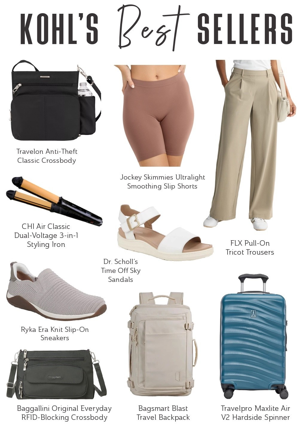 Travel Must Haves discounted right now at Kohl’s 👜👡✈️

#LTKtravel #LTKshoes #LTKbag