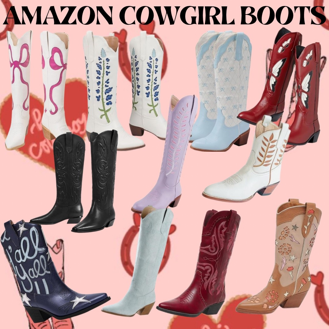 Cowgirl Boots for every season from Amazon! 

Womens Shoes l Womens Boots l Cowboy Boots 

#LTKU #LTKFindsUnder100 #LTKStyleTip
