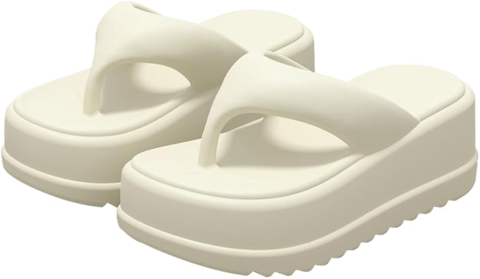 ASHALI Women's Comfort Flip Flop Sandals - Open Toe Beach Sandals for Casual Wear, Lightweight & ... | Amazon (US)