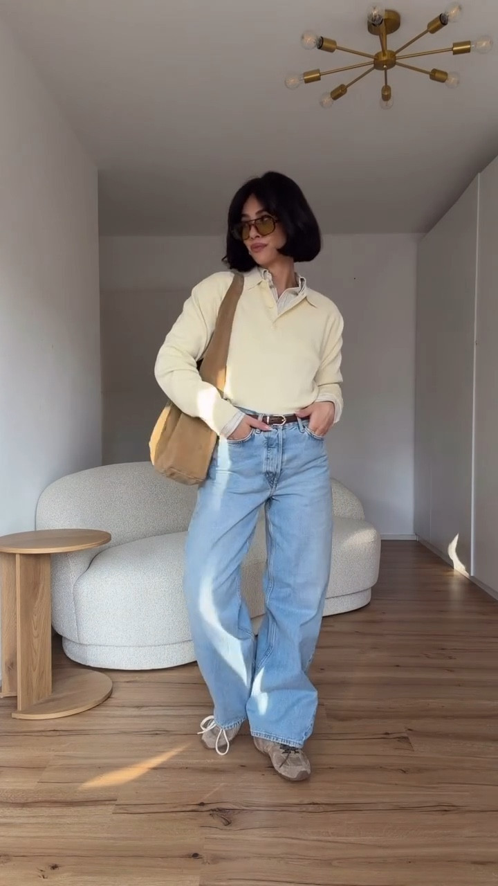 Casual Chic Layers – but make it effortless

#gdwm #casualchic #layers #effortless #denim