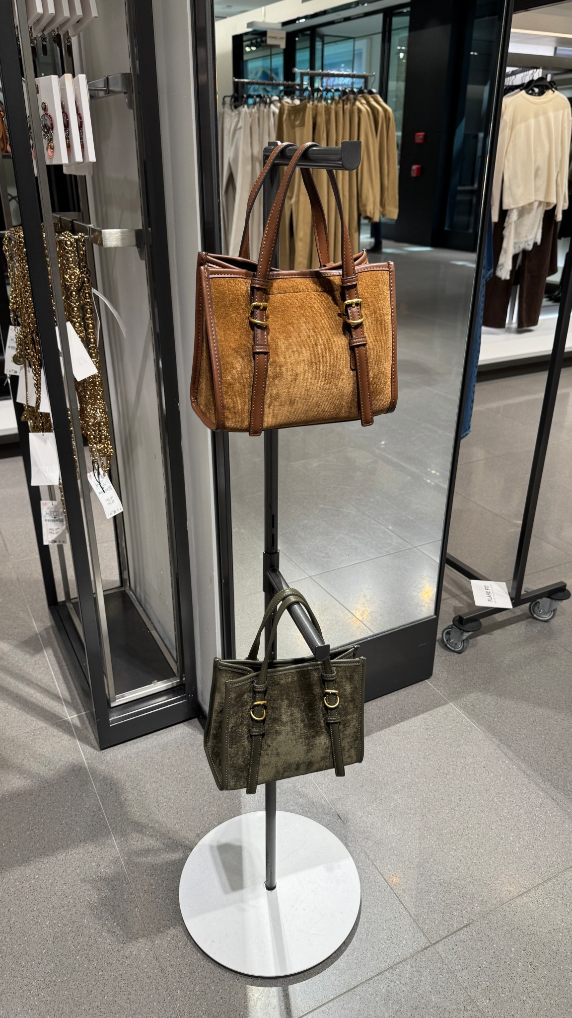 Now these suede bags are wicked cute! I am just into green and the camel colored one is really cute too!

#LTKItBag #LTKFindsUnder100