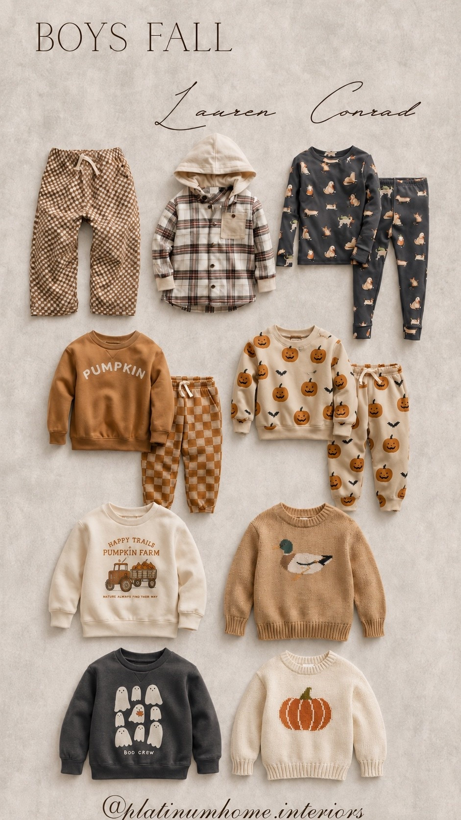 Boys fall finds are TOO good this year 🤎🍂 cozy neutrals, pumpkins, plaids + the cutest little sweaters from Little Co. by Lauren Conrad. Linking all of my favorites here on LTK!

#LTKKids #LTKFinds #FallFashion #ToddlerStyle #BoysFallFashion

#LTKSeasonal #LTKKids