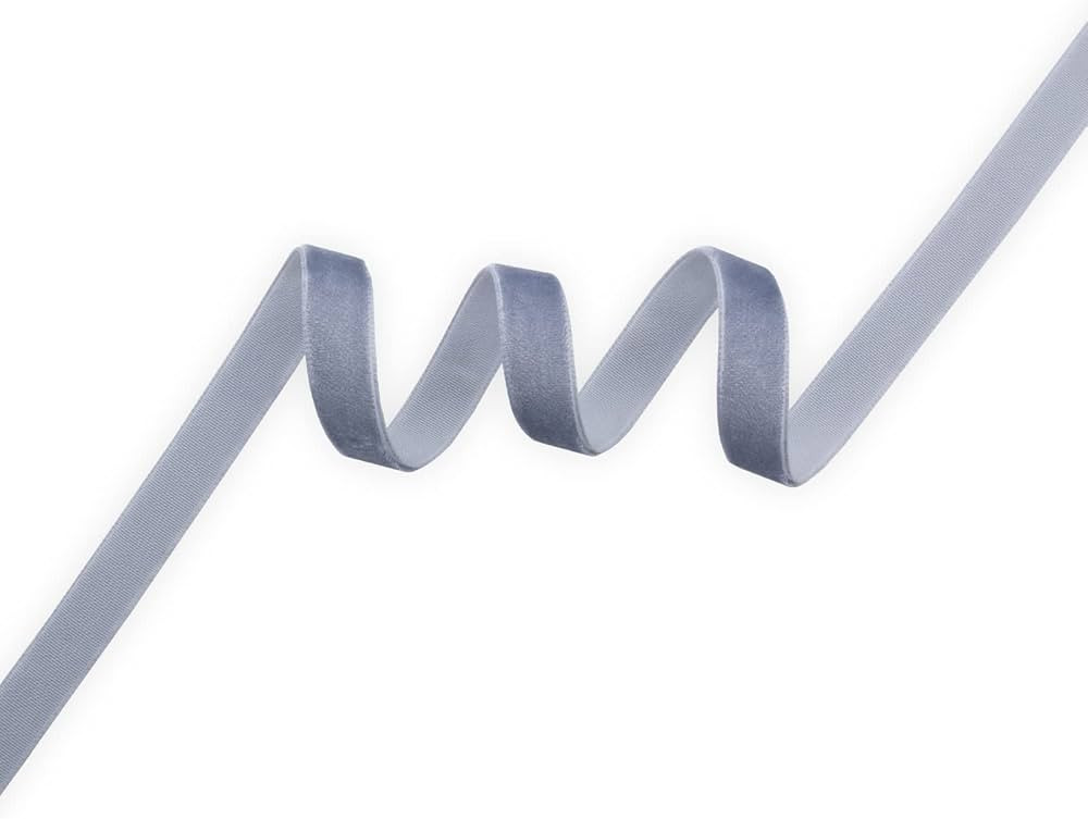 HATIANGE Dusty Blue Velvet Ribbon 3/8 Inch X 25 Yards for Gift Wrapping, Hair Bows, Choker, Weddi... | Amazon (US)