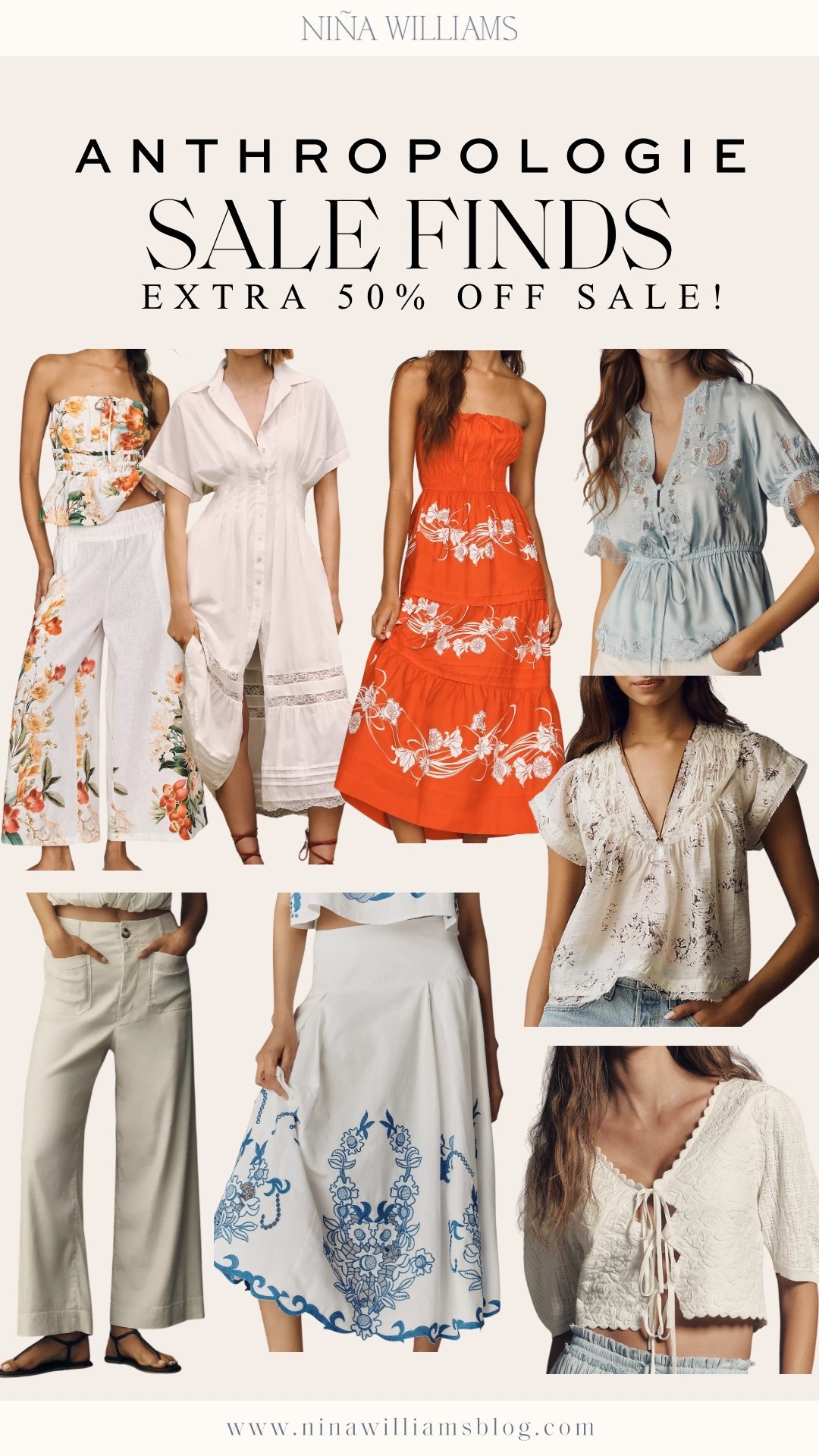 Anthro  extra 50% off sale! Under $100 finds - wedding guest dress - summer tops - summer dress

#LTKWedding #LTKSaleAlert