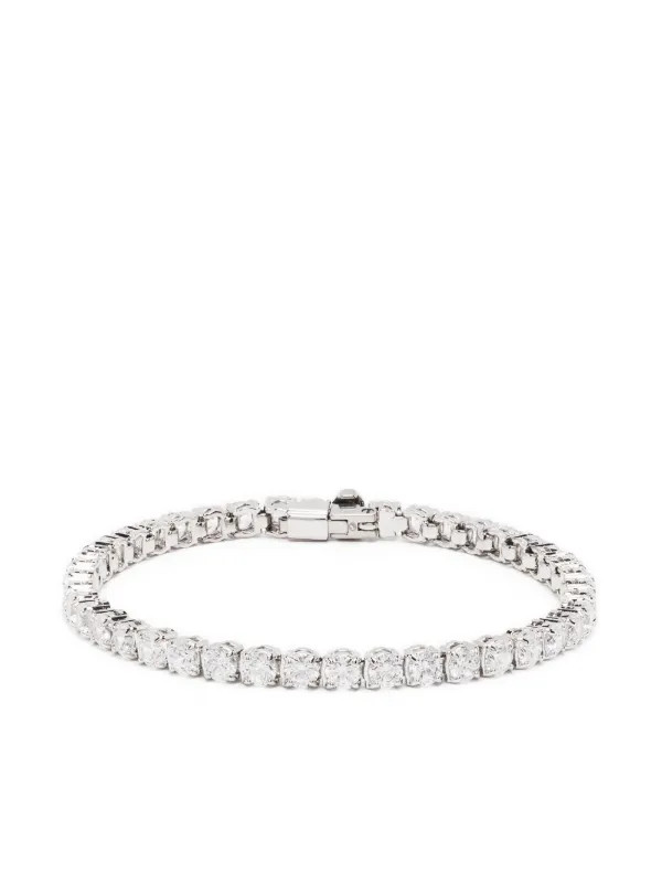 Swarovski Matrix Tennis Bracelet - Farfetch | Farfetch Global