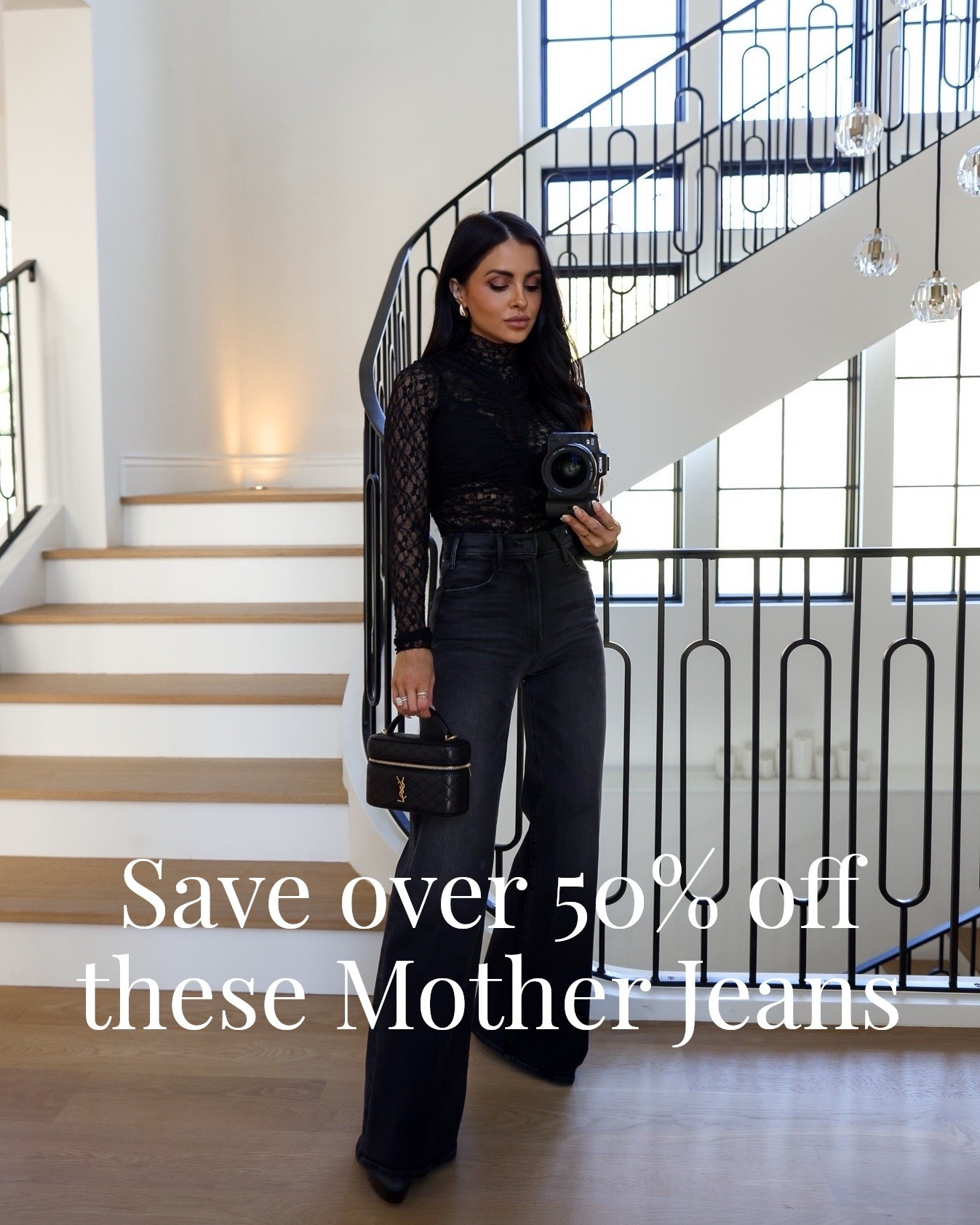Mother hustler jeans in black are on major sale! Only $100 after using code FLASH20

#LTKSaleAlert #LTKOver40 #LTKPetite