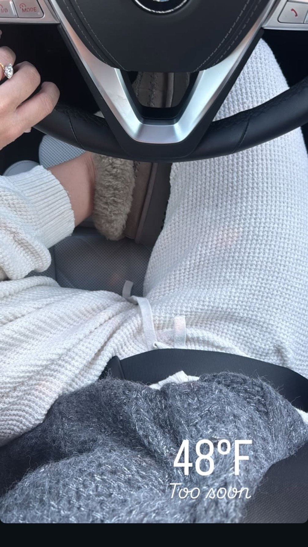 Starting to feel chilly! Got so many questions about my cozy outfit today 🩶 Wearing some Uggs, paired with Aerie waffle pants (from last year but linking similar) & a sweater.

#LTKSeasonal #LTKShoeCrush #LTKStyleTip