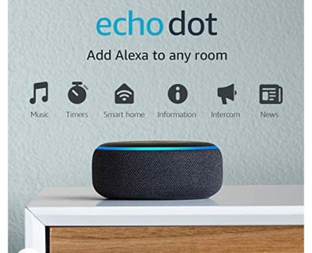 Give me an echo dot for every room! 

#amazonsale 
#amazondeals 
#amazon 
#echodot
#Sweepstakes

#LTKFestival #LTKfamily #LTKhome
