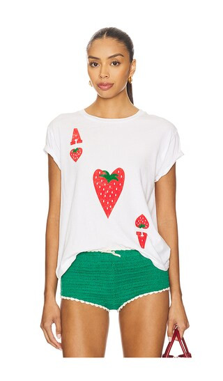 Ace Of Strawberries Solo Tee Shirt | Revolve Clothing (Global)