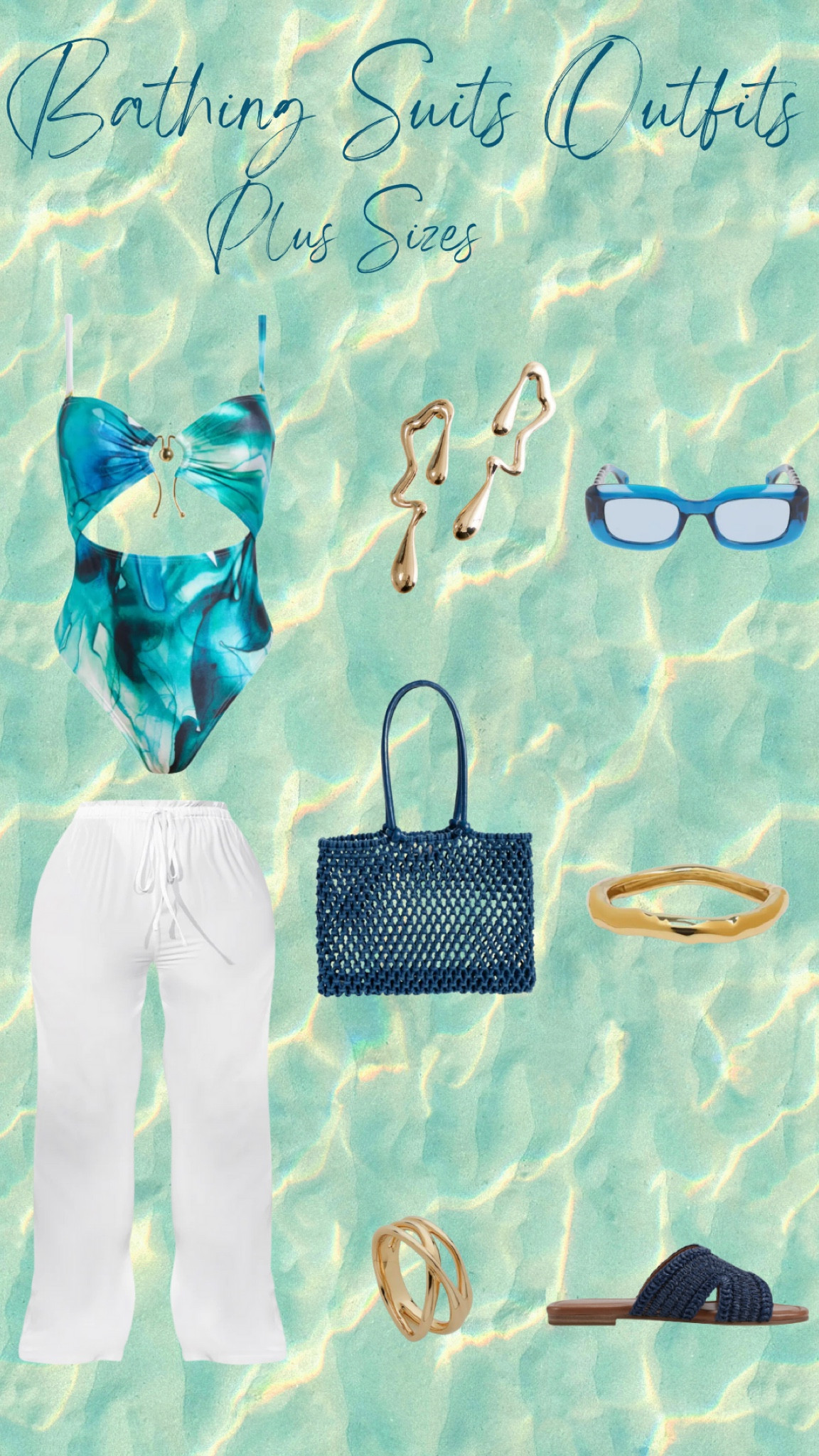 Blue Vibes 💙🤍

#LTKplussize #LTKstyletip #LTKswim
