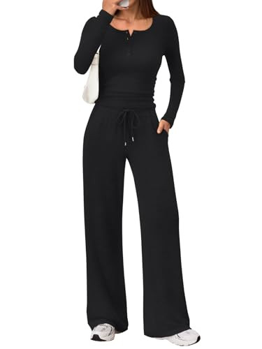 Trendy Queen Womens 2 Piece Outfits 2026 Fall Fashion Matching Lounge Sets | Amazon (US)