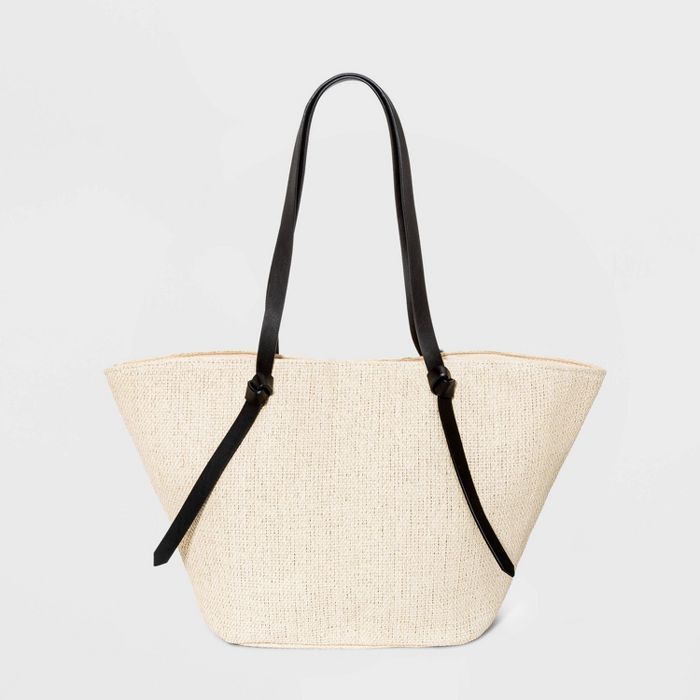 Straw Tote Handbag - A New Day™ Natural | Target