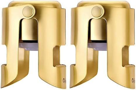 OWO Champagne Stopper, Stainless Steel Bottle Plug Sealer for Sparkling Wine, Superior Leak-Proof... | Amazon (US)