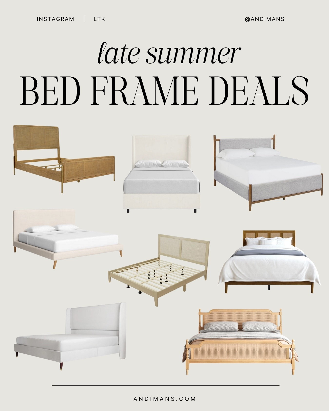 Bed frame deals I’m loving right now for your bedroom!

#LTKHome #LTKSaleAlert #LTKSeasonal