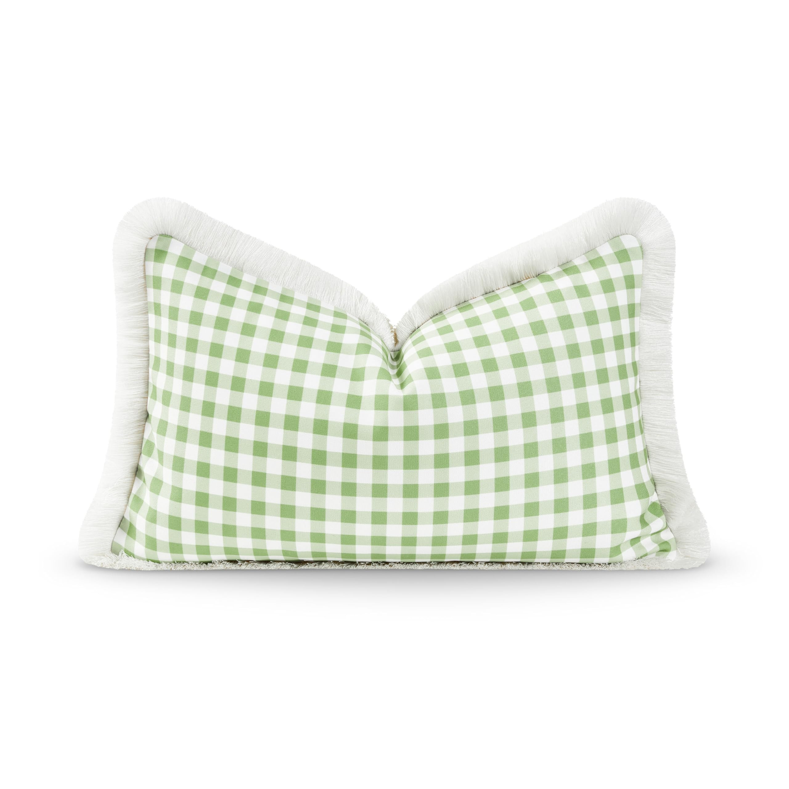 Hofdeco Premium Coastal Patio Indoor Outdoor Lumbar Pillow Cover Only, 12"x20" Water Resistant fo... | Amazon (US)